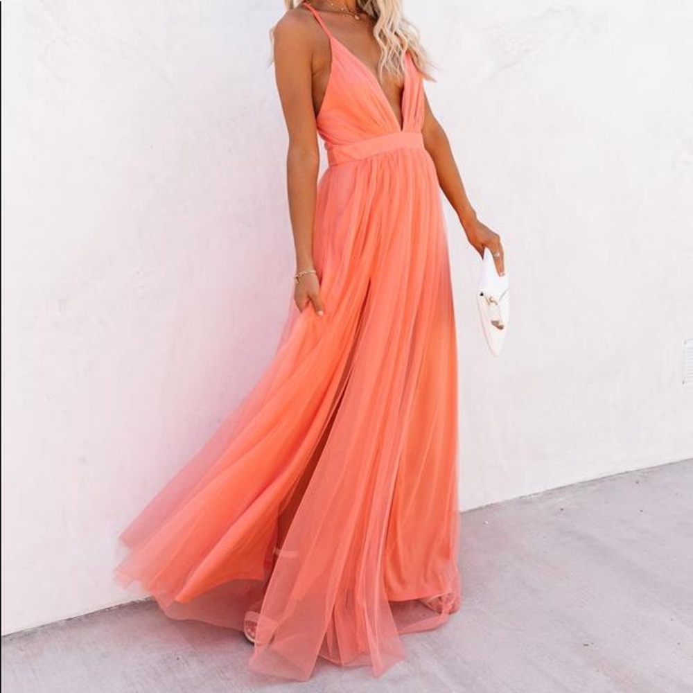 Vici Petal Dust Maci Dress - Apricot